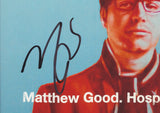 MATTHEW GOOD SIGNED HOSPITAL MUSIC VINYL RECORD JSA
