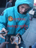 AARON CARTER SIGNED 8X10 PHOTO