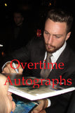 AARON TAYLOR-JOHNSON SIGNED AVENGERS AGE OF ULTRON 8X10 PHOTO 3