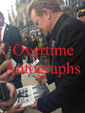 BONO SIGNED U2 11X14 PHOTO 4 JSA