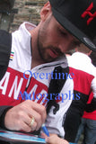 CHARLES HAMELIN SIGNED 2010 VANCOUVER OLYMPICS 8X10 PHOTO
