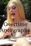 ELLE FANNING SIGNED 8X10 PHOTO 4