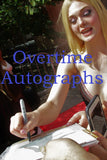 ELLE FANNING SIGNED 8X10 PHOTO 4