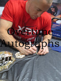 GEORGE ST PIERRE GSP SIGNED UFC CHAMPIONSHIP TOY REPLICA BELT