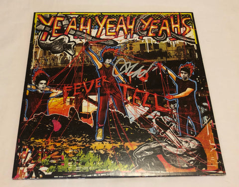 KAREN O SIGNED YEAH YEAH YEAHS FEVER TO TELL VINYL RECORD JSA