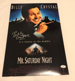 BILLY CRYSTAL SIGNED MR. SATURDAY NIGHT 12X18 MOVIE POSTER JSA