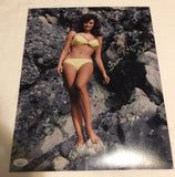 RAQUEL WELCH SIGNED FATHOM 11X14 PHOTO JSA