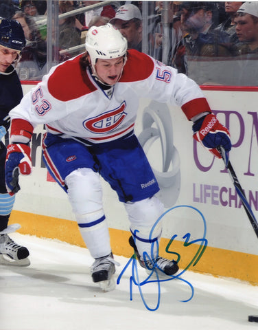 RYAN WHITE SIGNED MONTREAL CANADIENS 8X10 PHOTO 3