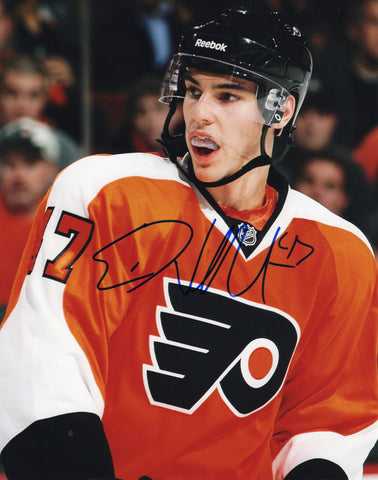 ERIC WELLWOOD SIGNED PHILADELPHIA FLYERS 8X10 PHOTO