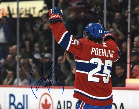 RYAN POEHLING SIGNED MONTREAL CANADIENS 8X10 PHOTO 3