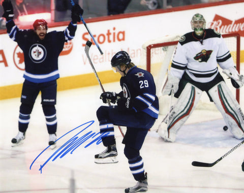 PATRIK LAINE SIGNED WINNIPEG JETS 8X10 PHOTO 5