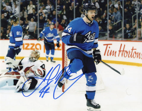 JOSH MORRISSEY SIGNED WINNIPEG JETS 8X10 PHOTO 2