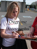 JOANNIE ROCHETTE SIGNED 2010 OLYMPIC FIGURE SKATING 8X10 PHOTO