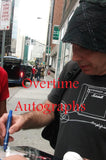 JOE SATRIANI SIGNED BLACK SWANS AND WORMHOLE WIZARDS 12X12 PHOTO