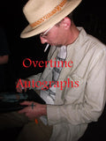 JUSTIN TOWNES EARLE SIGNED 8X10 PHOTO 2