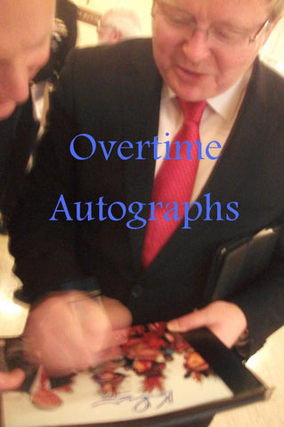 Kevin Rudd Signing AUSTRALIAN PRIME MINISTER KEVIN RUDD SIGNED 8X10 PHOTO – Overtime ...
