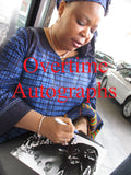 LEYMAH GBOWEE SIGNED 2011 NOBEL PEACE PRIZE LAUREATE 8X10 PHOTO 3