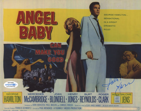 SALOME JENS SIGNED ANGEL BABY 8X10 PHOTO 3 ACOA