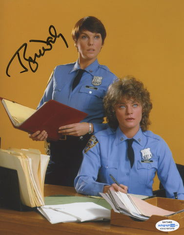 TYNE DALY SIGNED CAGNEY & LACEY 8X10 PHOTO ACOA