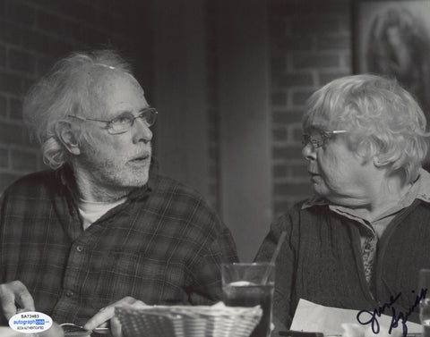 JUNE SQUIBB SIGNED NEBRASKA 8X10 PHOTO ACOA