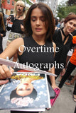 SALMA HAYEK SIGNED FRIDA 12X18 MOVIE POSTER