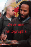 ZIGGY MARLEY SIGNED 8X10 PHOTO